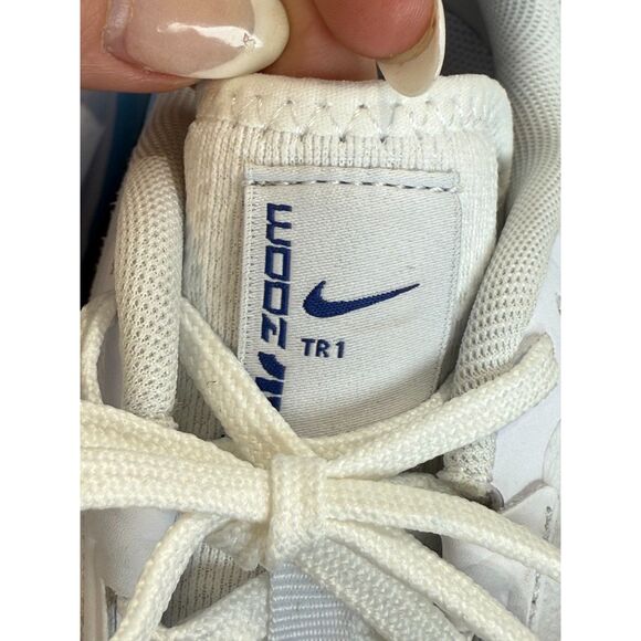 Nike Men's Air Zoom TR 1 DX9016-10 Size 11 White Athletic Running Shoes - Picture 9 of 12